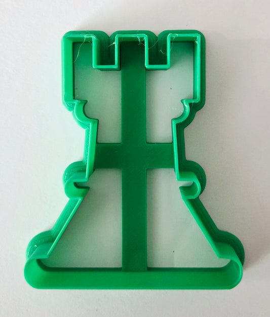 Chess Piece Castle Cookie Cutter - Dough Biscuit Cutters 3D Printed
