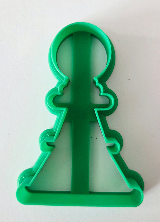 Chess Piece Pawn Cookie Cutter - Dough Biscuit Cutters 3D Printed