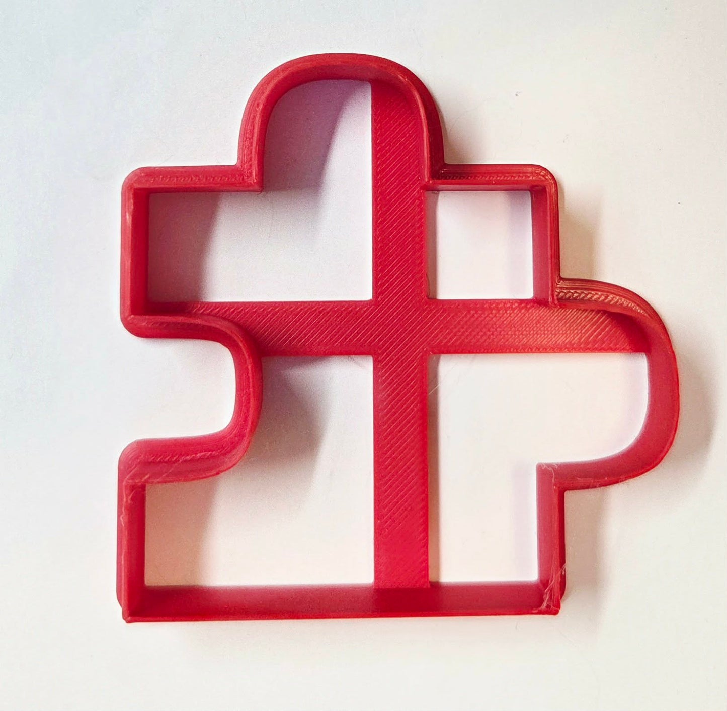 Outside Puzzle Piece 1 Cookie Cutter - Dough Biscuit Cutters 3D Printed