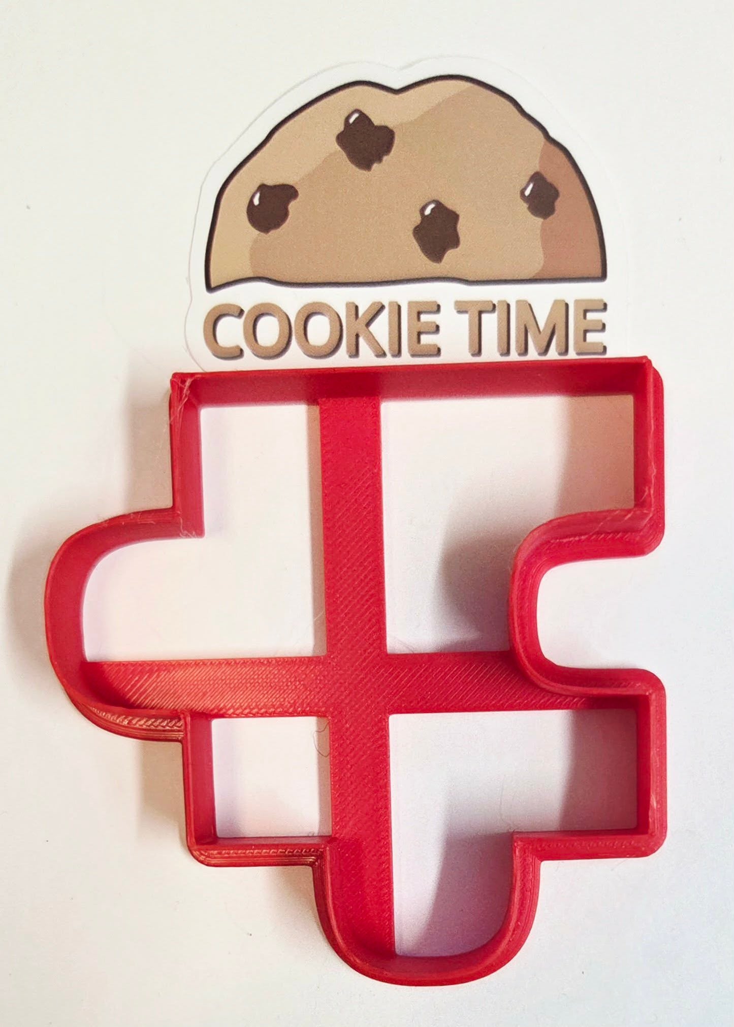 Outside Puzzle Piece 1 Cookie Cutter - Dough Biscuit Cutters 3D Printed