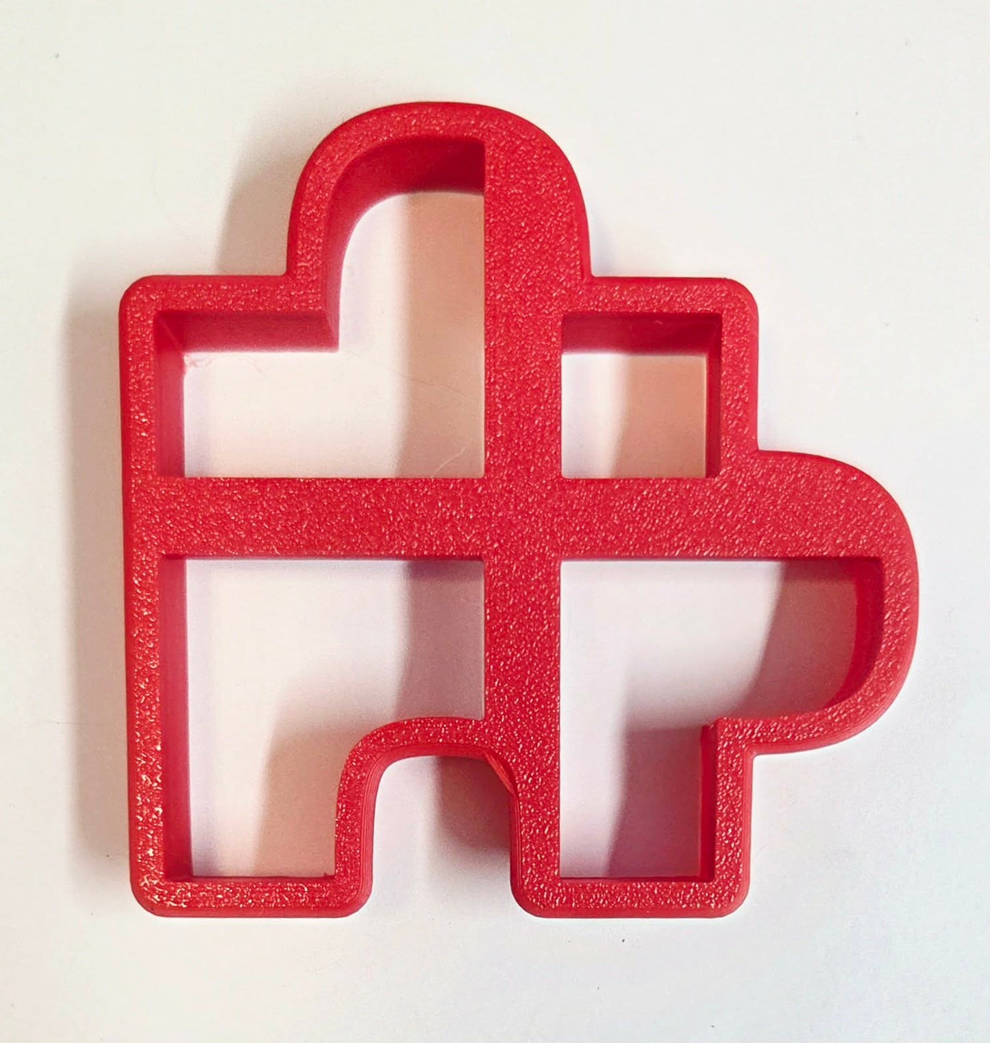 Outside Puzzle Piece 3 Cookie Cutter - Dough Biscuit Cutters 3D Printed