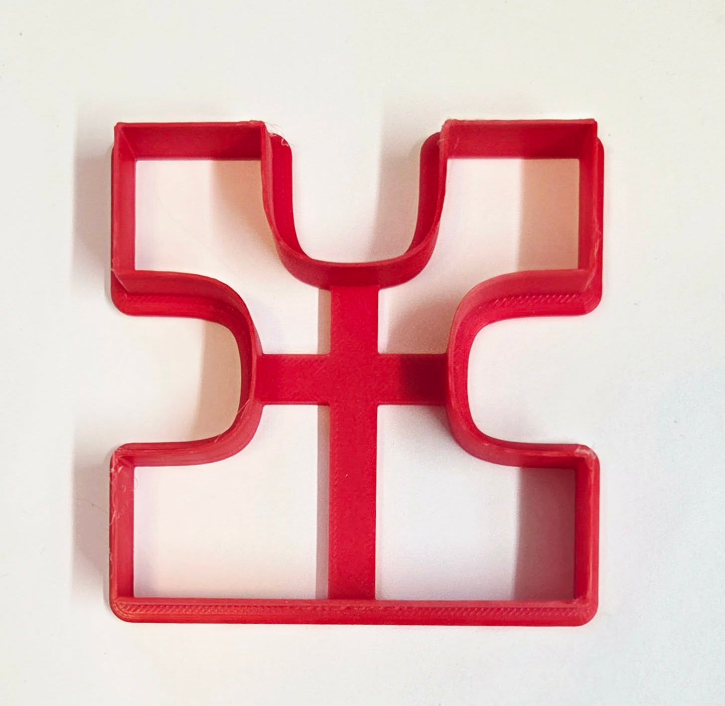 Outside Puzzle Piece 4 Cookie Cutter - Dough Biscuit Cutters 3D Printed
