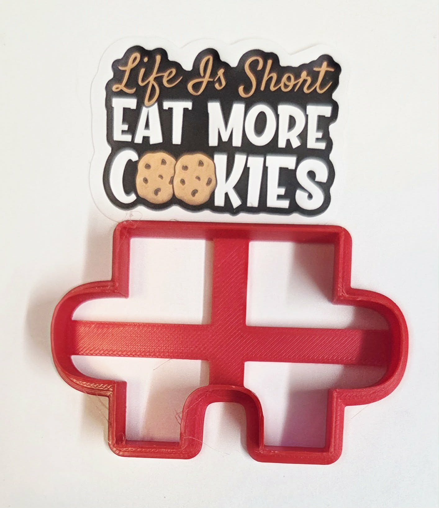 Outside Puzzle Piece 7 Cookie Cutter - Dough Biscuit Cutters 3D Printed