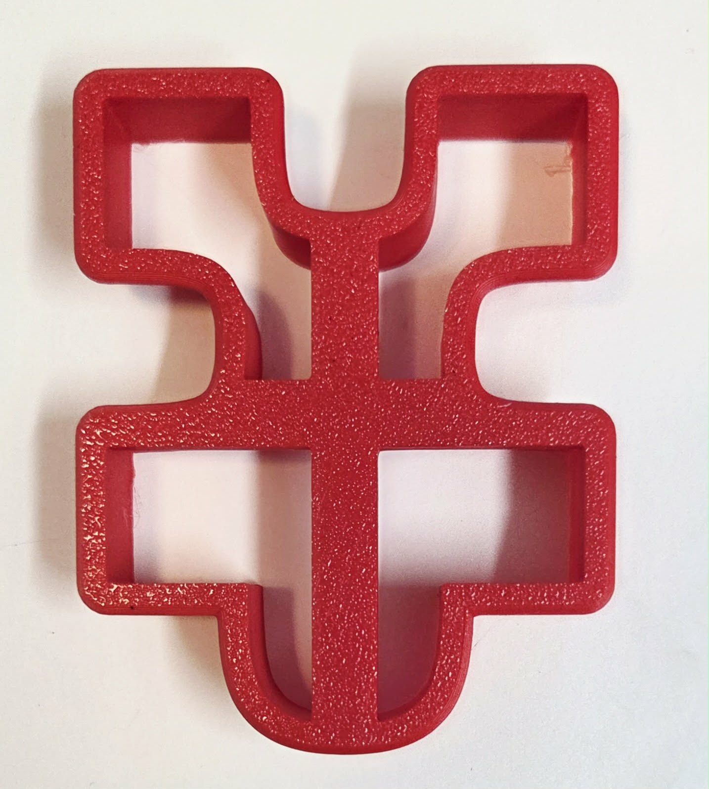 Inside Puzzle Piece 1 Cookie Cutter - Dough Biscuit Cutters 3D Printed
