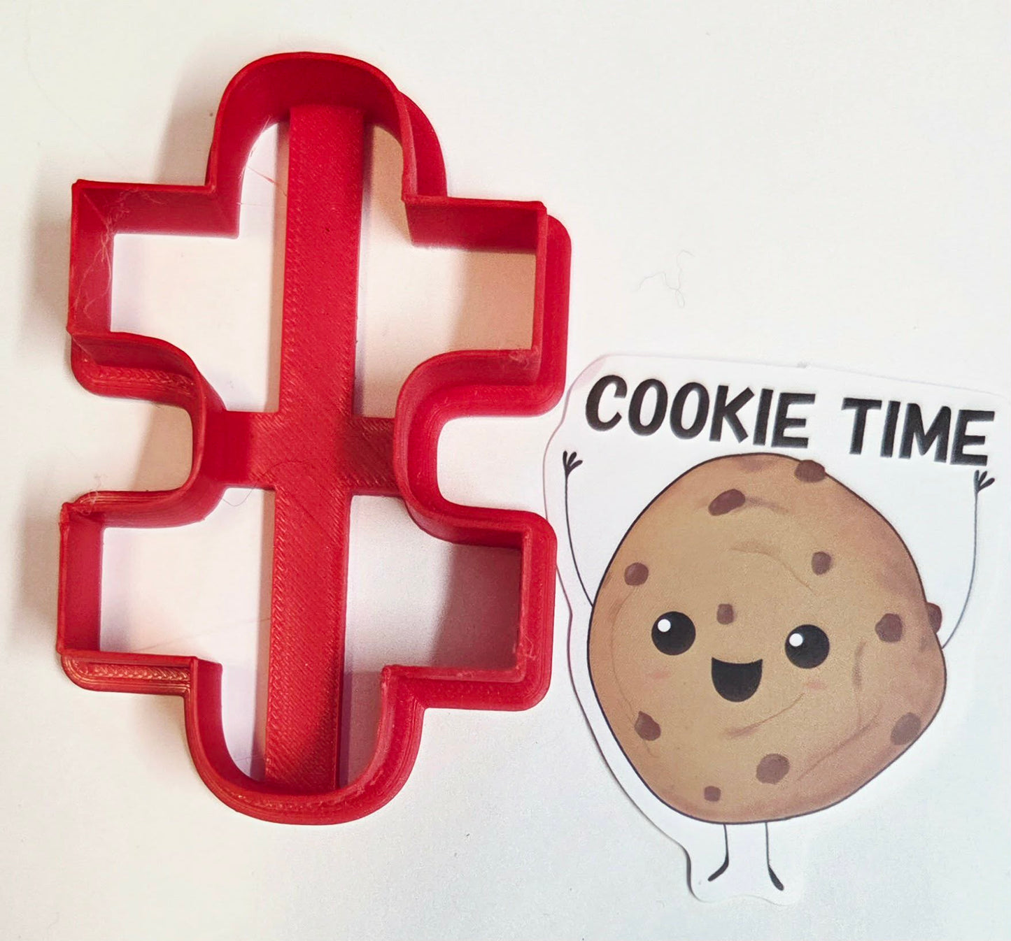 Inside Puzzle Piece 2 Cookie Cutter - Dough Biscuit Cutters 3D Printed