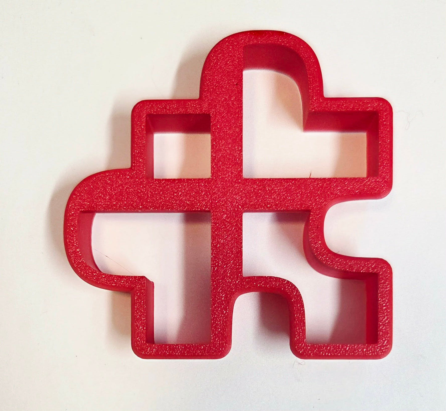 Inside Puzzle Piece 3 Cookie Cutter - Dough Biscuit Cutters 3D Printed
