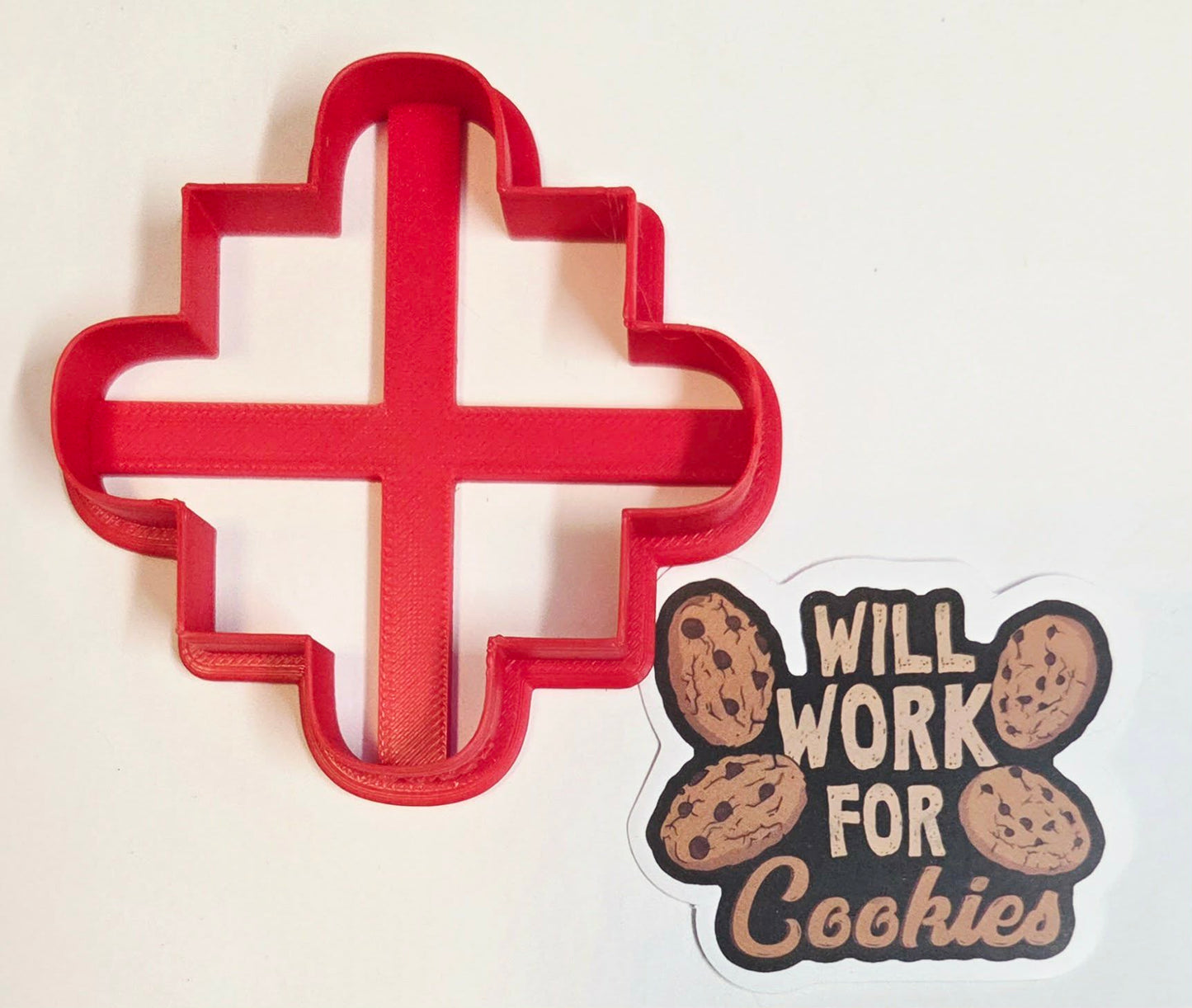 Inside Puzzle Piece 5 Cookie Cutter - Dough Biscuit Cutters 3D Printed