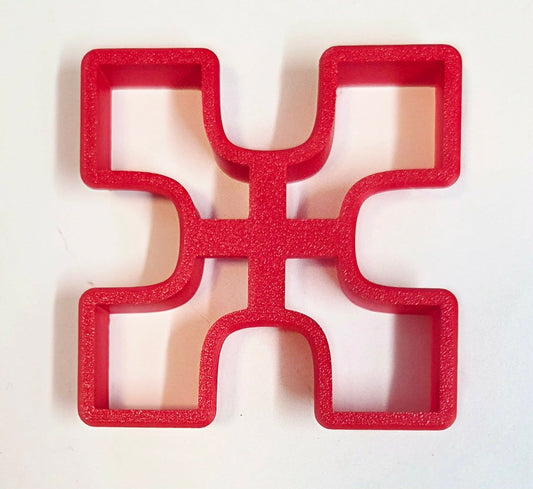 Inside Puzzle Piece 6 Cookie Cutter - Dough Biscuit Cutters 3D Printed
