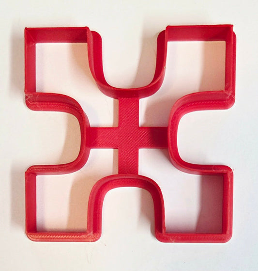 Inside Puzzle Piece 6 Cookie Cutter - Dough Biscuit Cutters 3D Printed