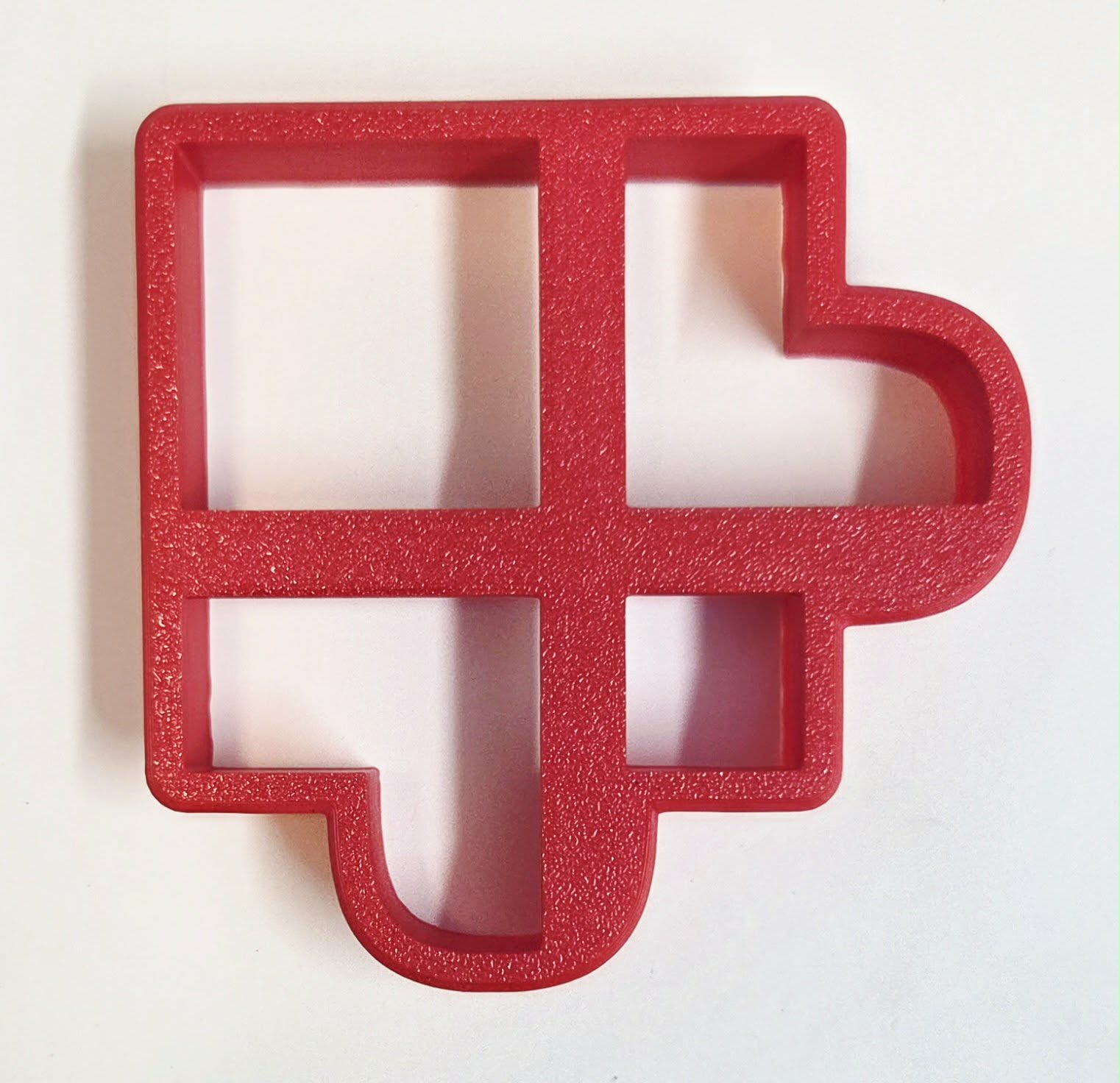 Corner Puzzle Piece 4 Cookie Cutter - Dough Biscuit Cutters 3D Printed