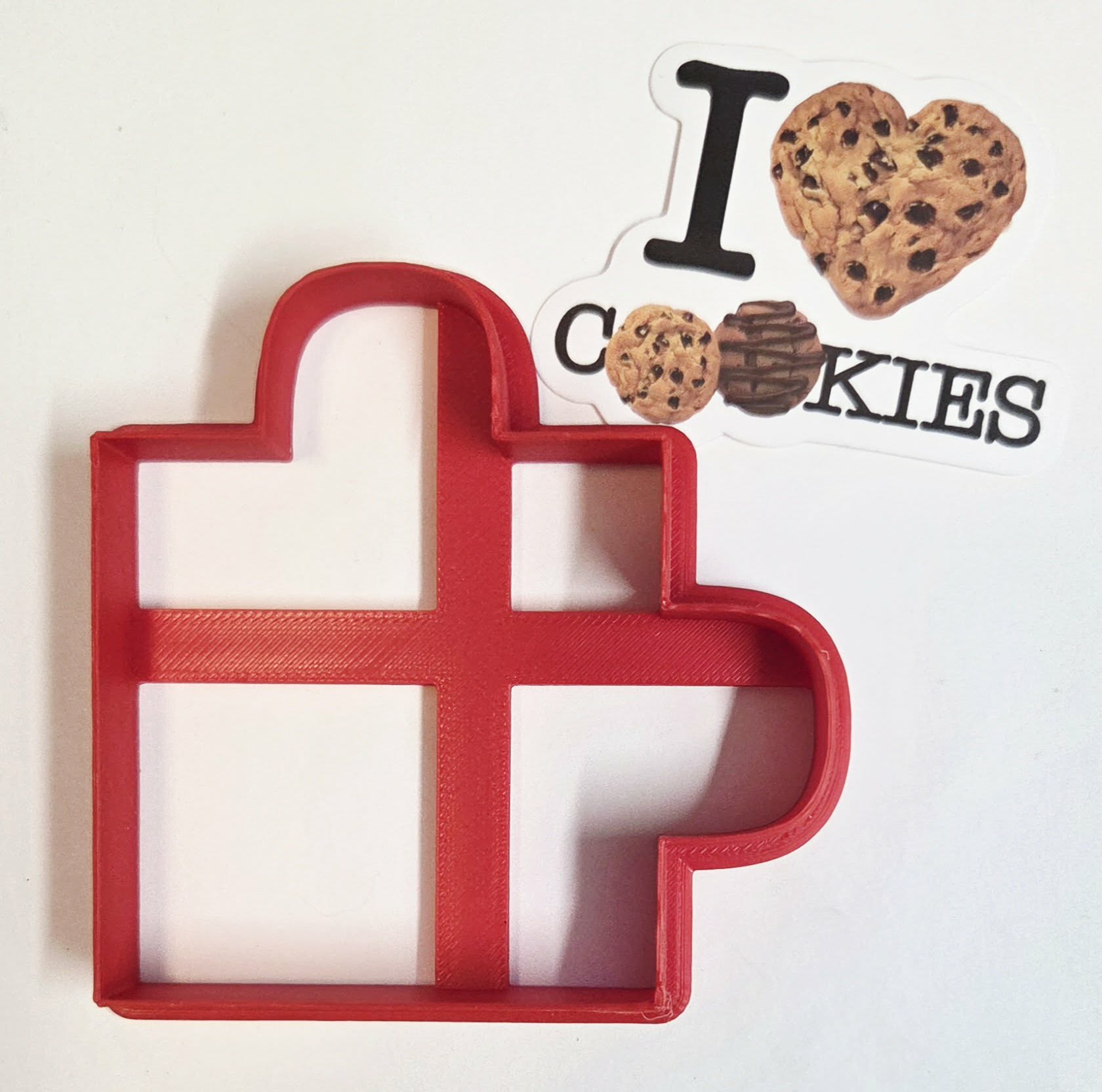 Corner Puzzle Piece 4 Cookie Cutter - Dough Biscuit Cutters 3D Printed