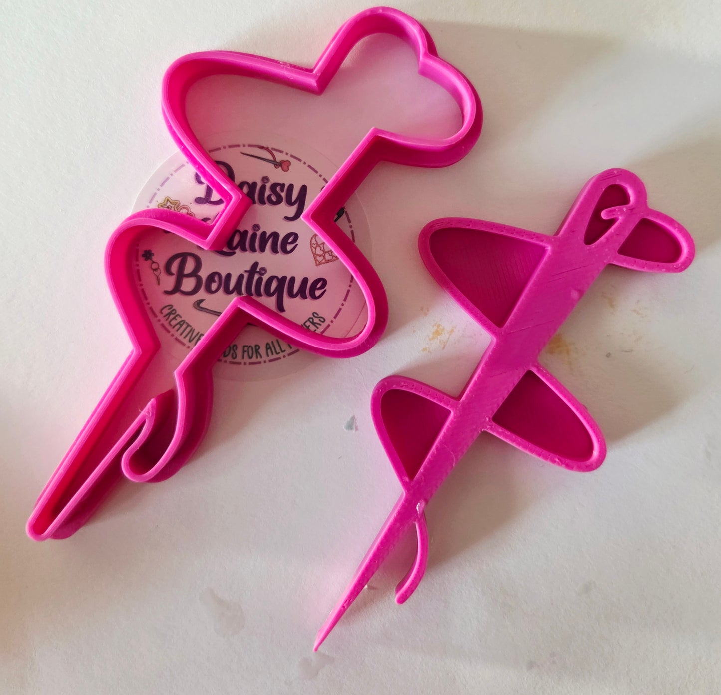 Needle and Thread Sewing Quilting Seamstress Cookie Cutter & Stamp Set - Dough Biscuit Cutters 3D Printed