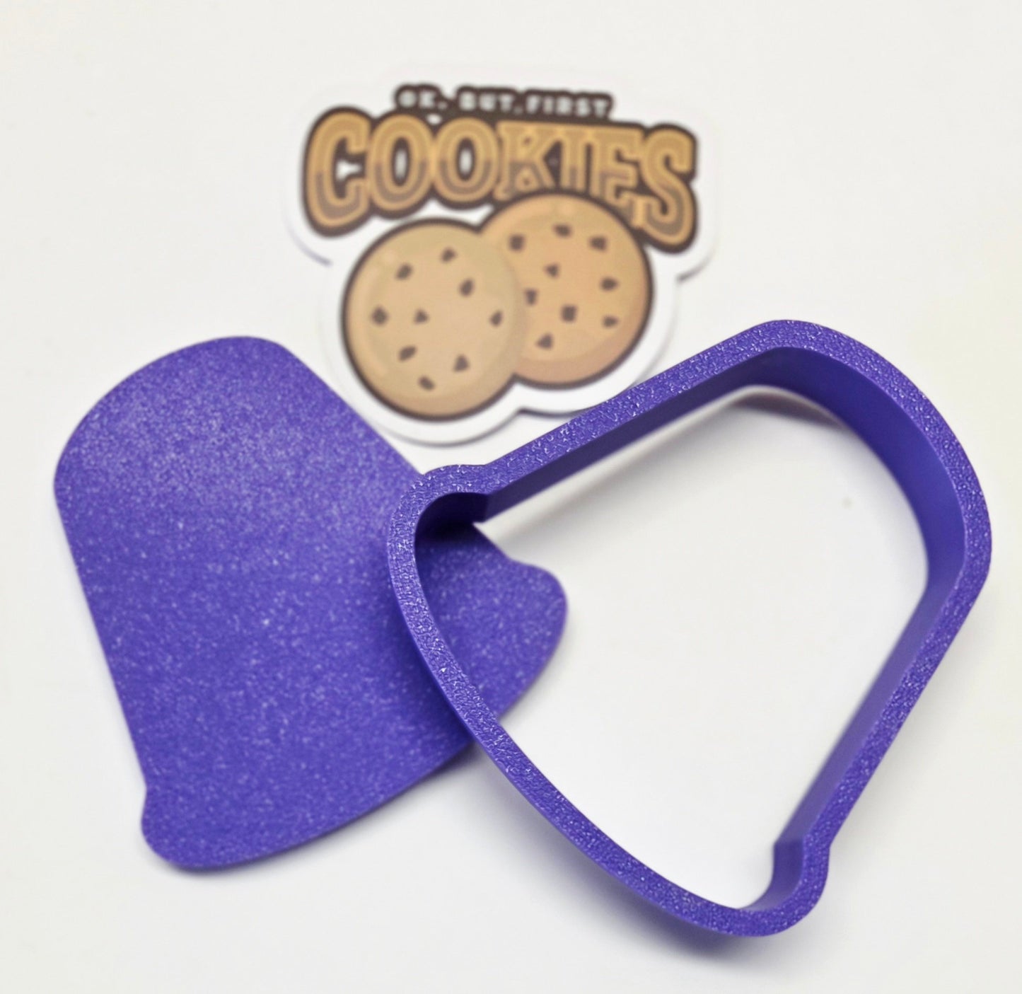 Thimble Sewing Quilting Hand Stitch Cookie Cutter & Stamp Set - Dough Biscuit Cutters 3D Printed