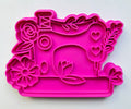 Fancy Sewing Machine Cookie Cutter & Stamp Set