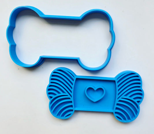 Skein of Yarn Crochet Knitting Cookie Cutter & Stamp Set - Dough Biscuit Cutters 3D Printed