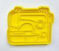 Sewing Embroidery Machine Cookie Cutter & Stamp Set