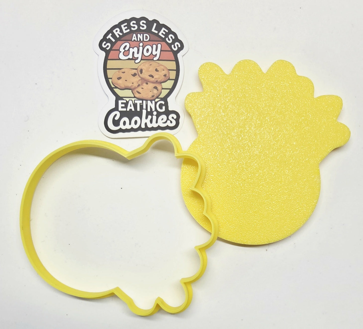 Pin Cushion Sewing Quilting Cookie Cutter & Stamp Set - Dough Biscuit Cutters 3D Printed