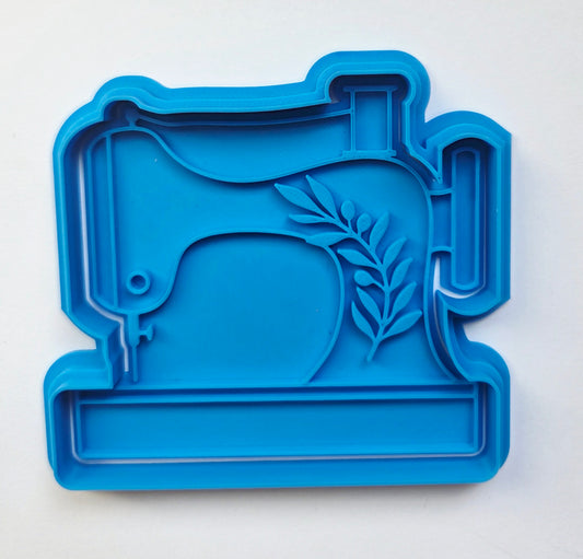 Sewing Machine Cookie Cutter & Stamp Set