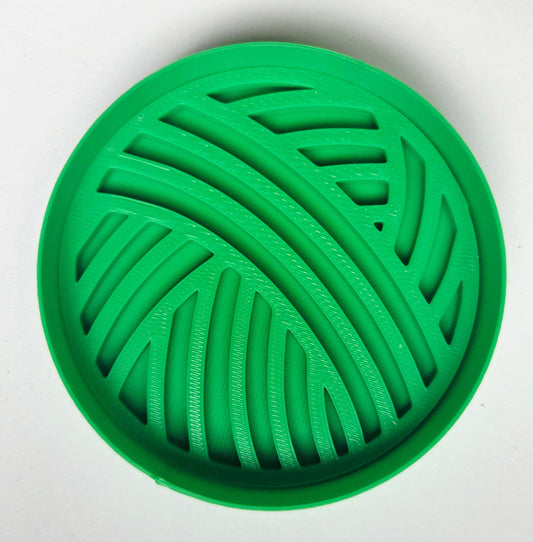 Yarn Ball Cookie Cutter Stamp Set