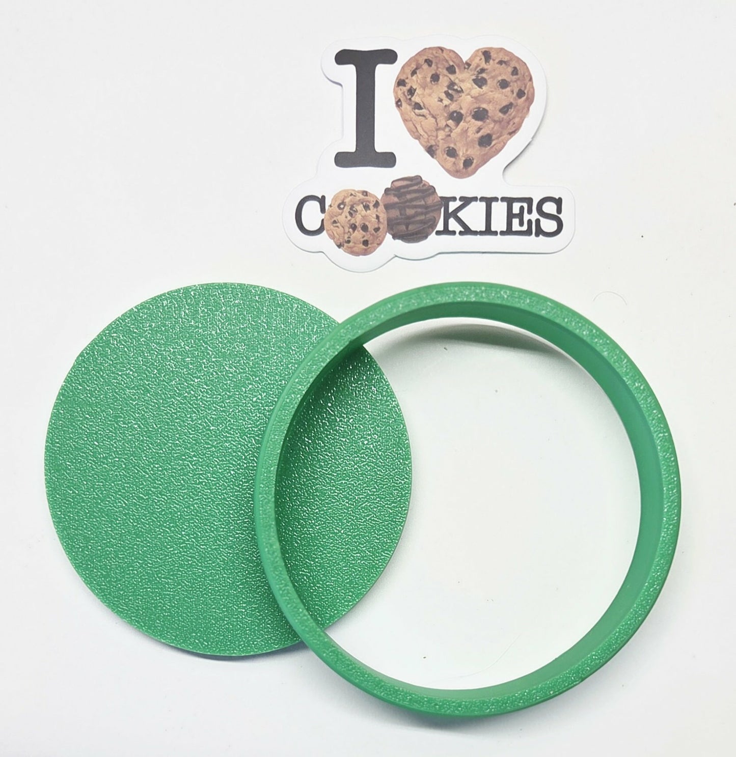 Sewing Bobbin Cookie Cutter & Stamp Set - Dough Biscuit Cutters 3D Printed
