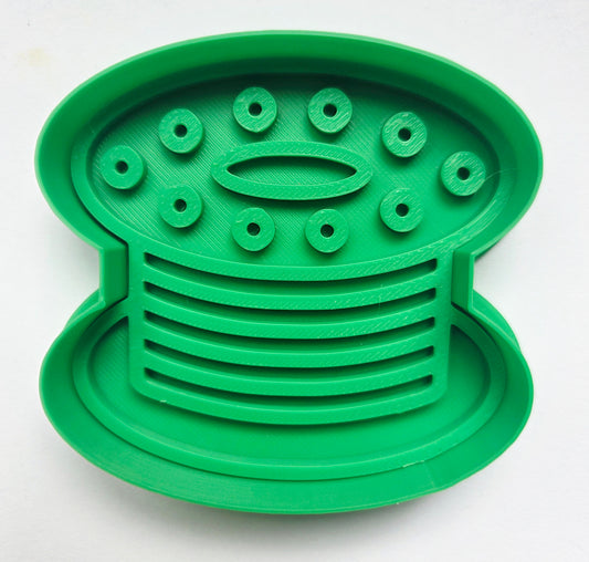 Bobbin Cookie Cutter & Stamp Set