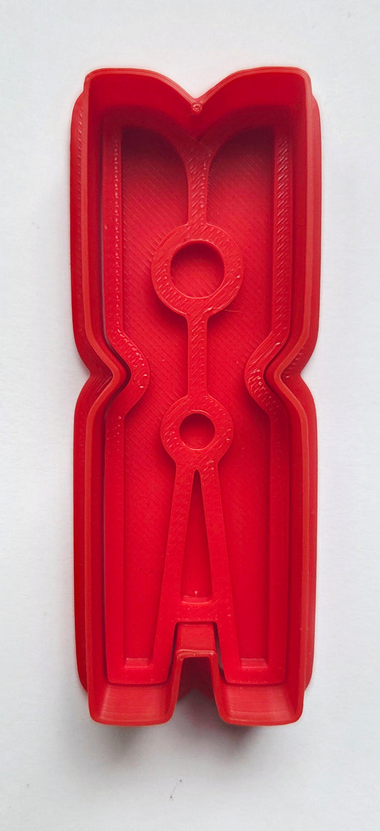 Clothes Pin Cookie Cutter & Stamp Set
