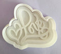 Heart Love Cookie Cutter & Stamp Set