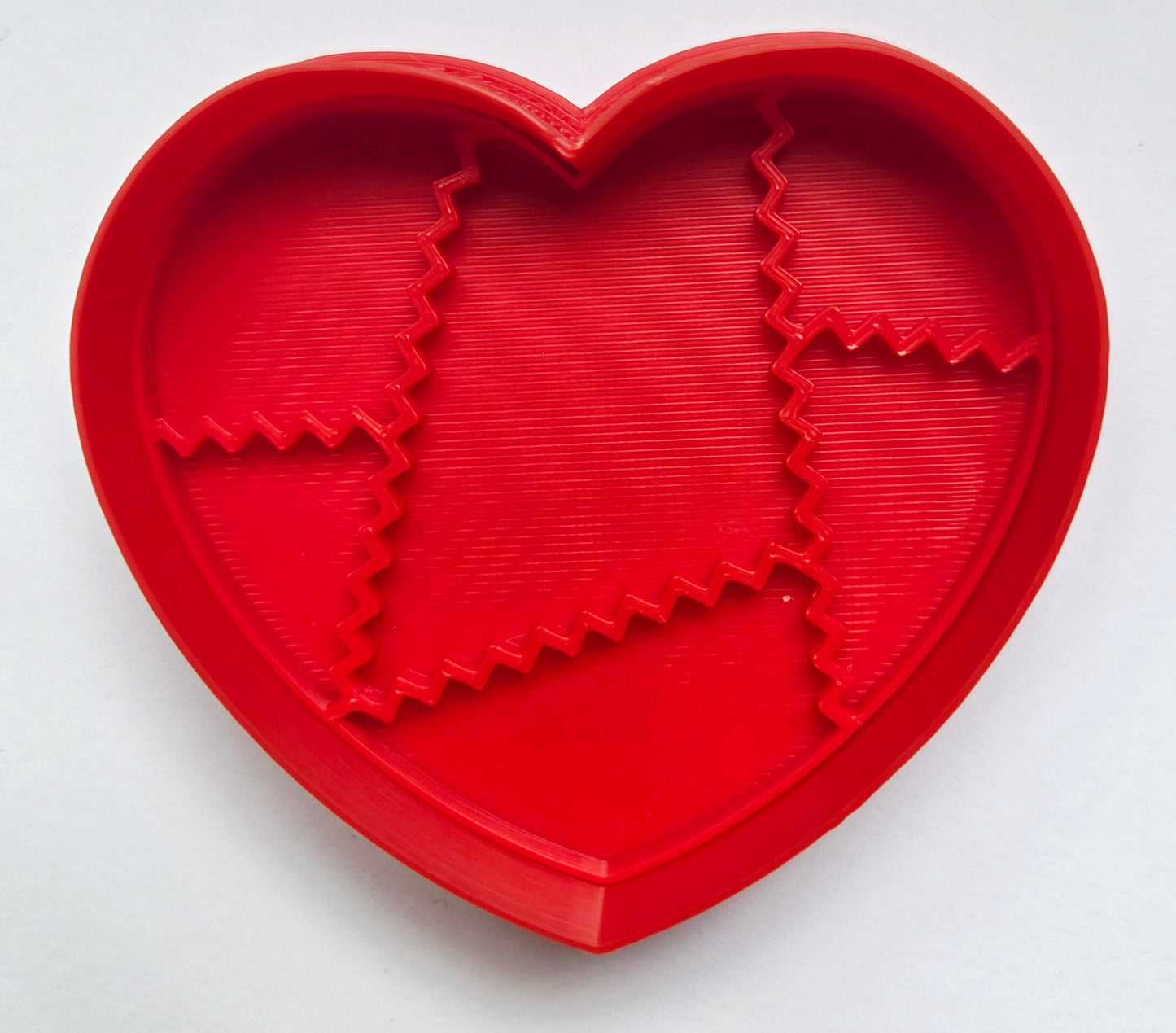 Patchwork Heart Cookie Cutter & Stamp Set