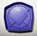 Needles & Heart Stitching Cookie Cutter & Stamp Set