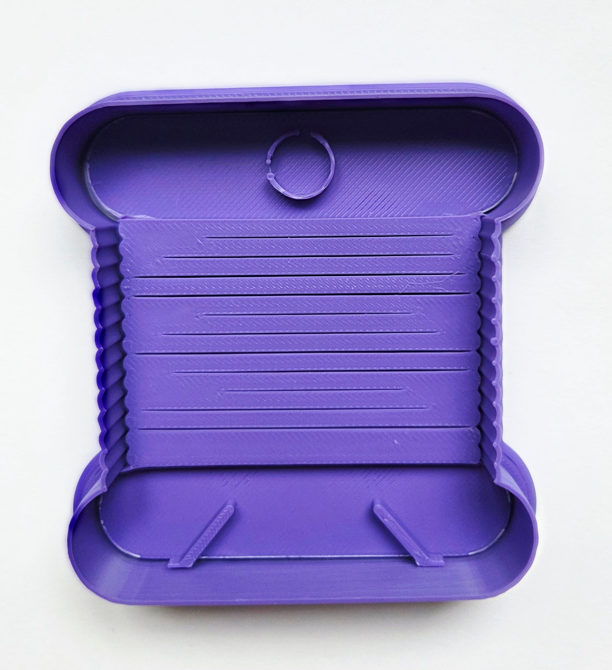 Cross Stitch Bobbin Floss Cookie Cutter & Stamp Set 