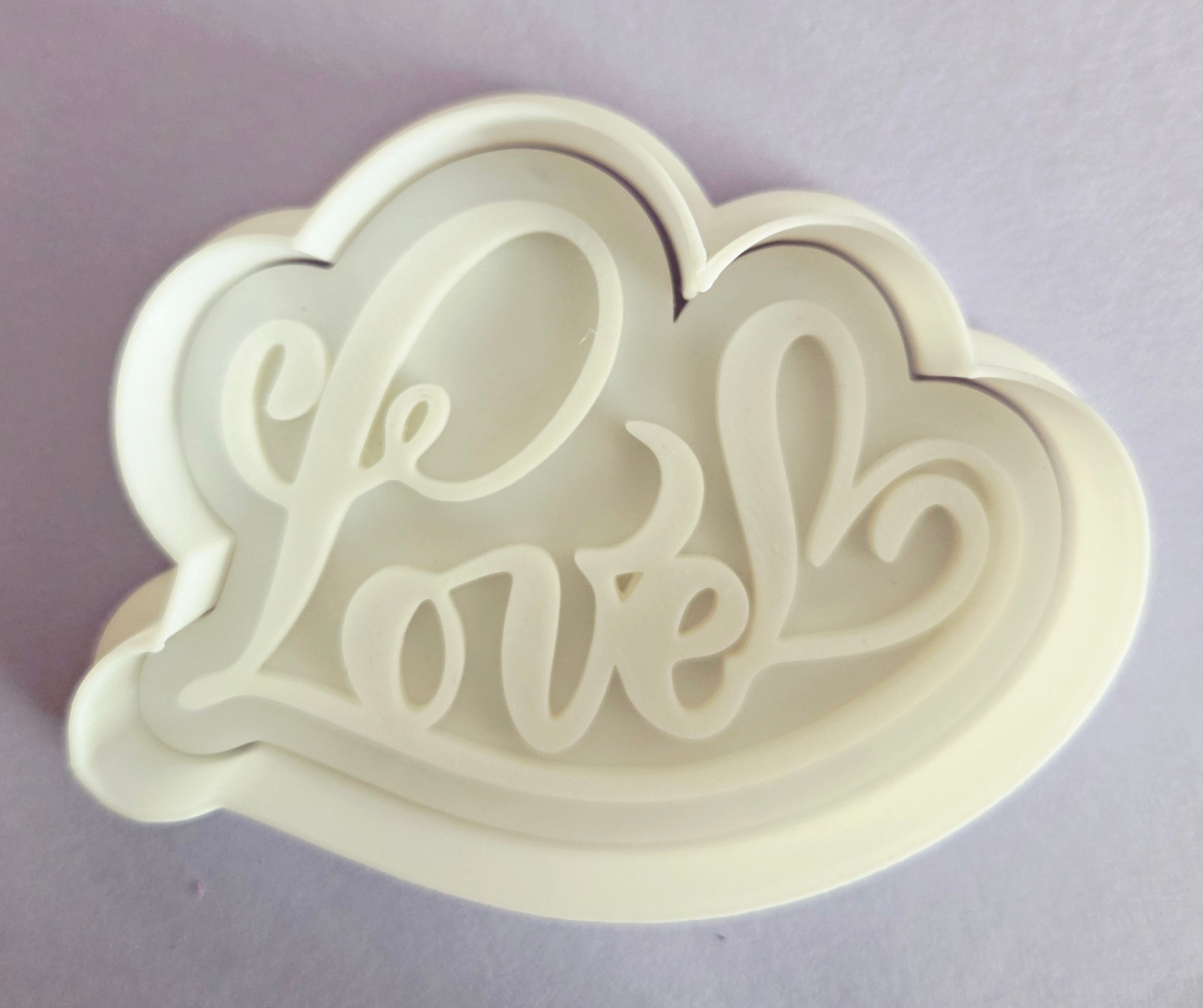 Love Heart Cookie Cutter & Stamp Set