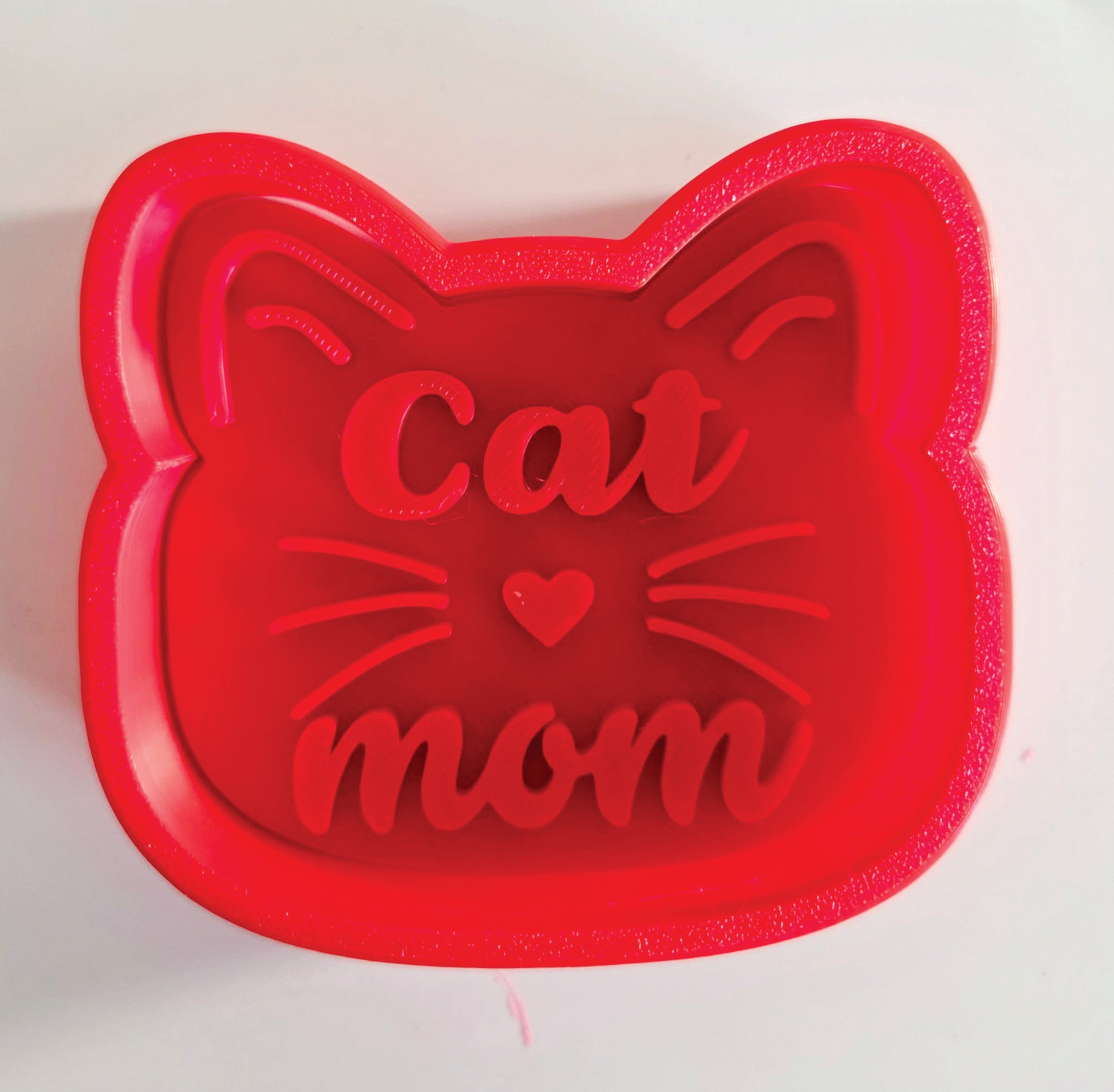 Cat Mom Cookie Cutter & Stamp Set