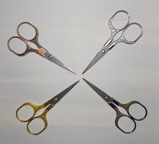 Fancy Embroidery Scissors Snips for Crochet, Knitting, Crafters, Quilters
