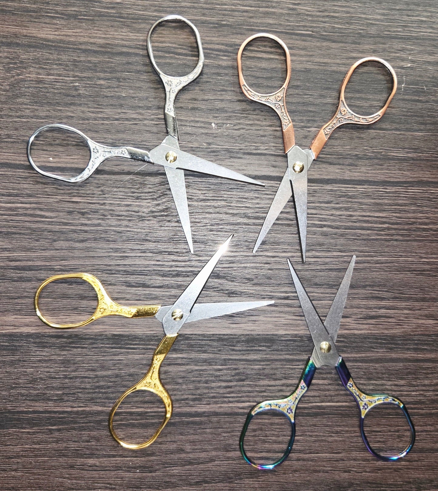 Fancy Embroidery Scissors Snips for Crochet, Knitting, Crafters, Quilters