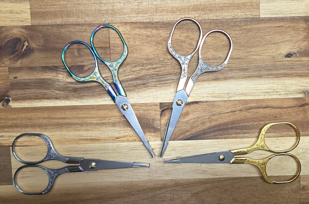 Fancy Embroidery Scissors Snips for Crochet, Knitting, Crafters, Quilters