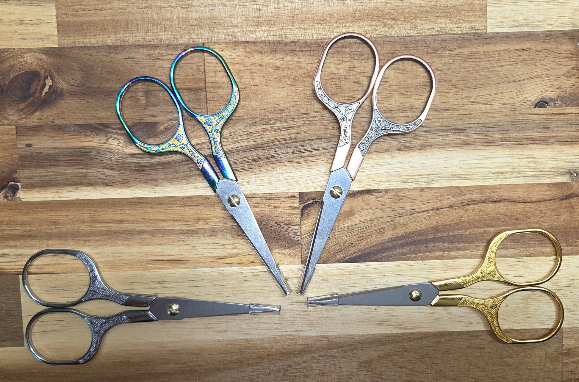 Fancy Embroidery Scissors Snips for Crochet, Knitting, Crafters, Quilters