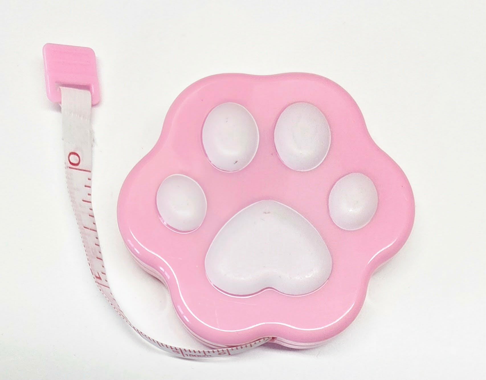 Paw Print Retractable Tape Measure