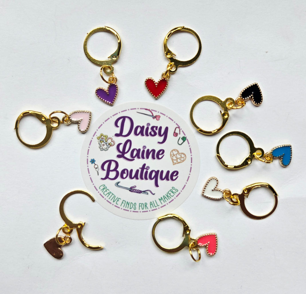 Heart Delicate Stitch Markers