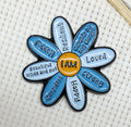 I Am ... Daisy Enamel Magnetic Needle Minder / Needle Keeper