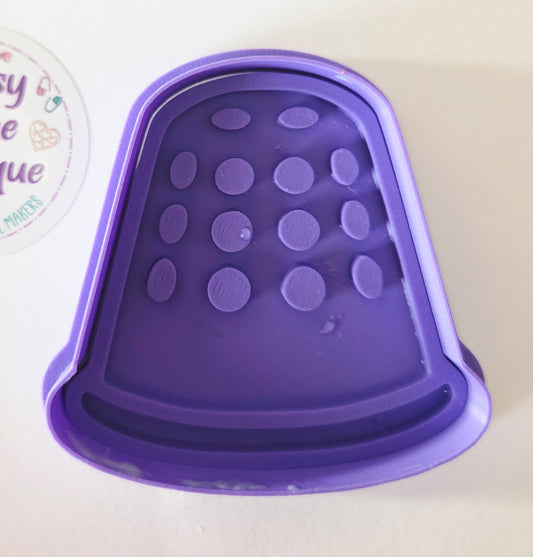 Thimble Cookie Cutter & Stamp Set
