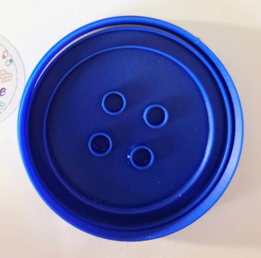 Button Cookie Cutter & Stamp Set