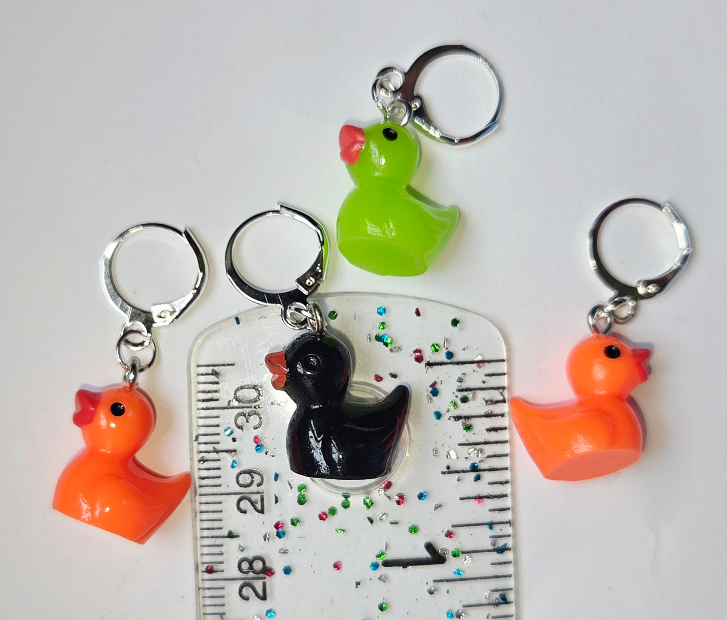 Halloween Rubber Ducky Stitch Markers