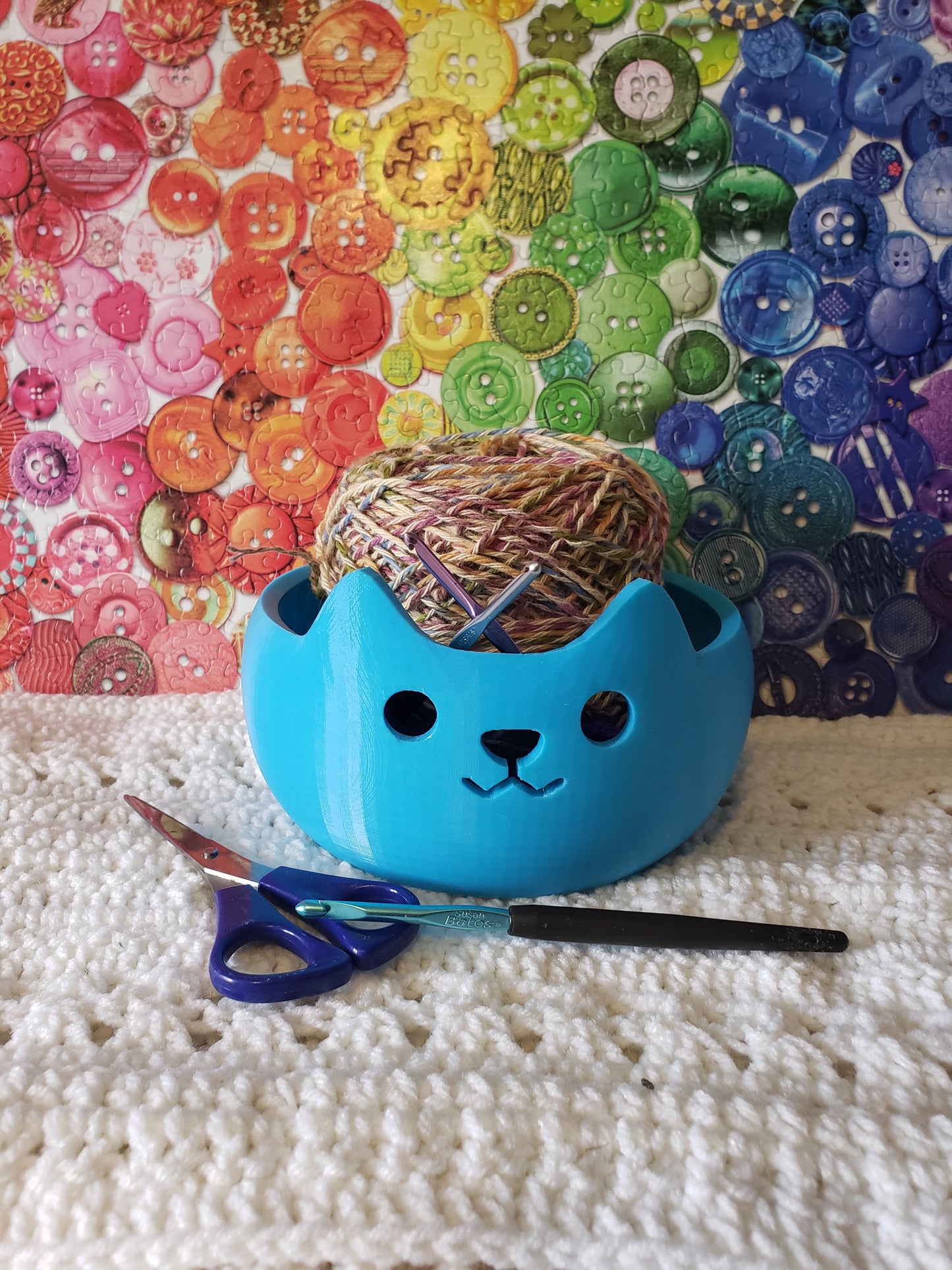 Cat Yarn Bowl