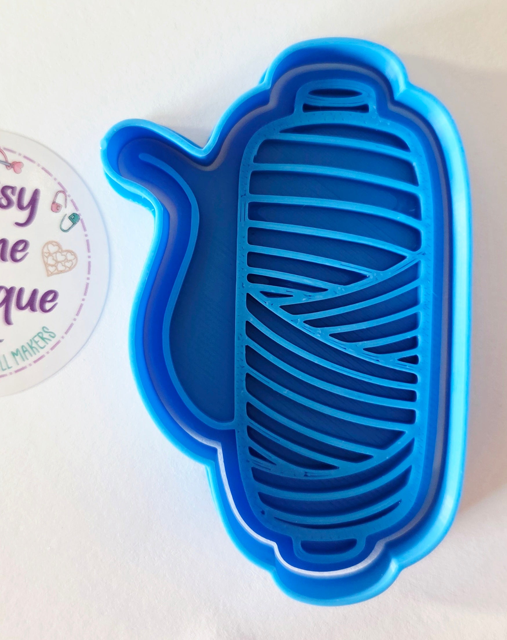 Thread Cone Spool Cookie Cutter & Stamp Set