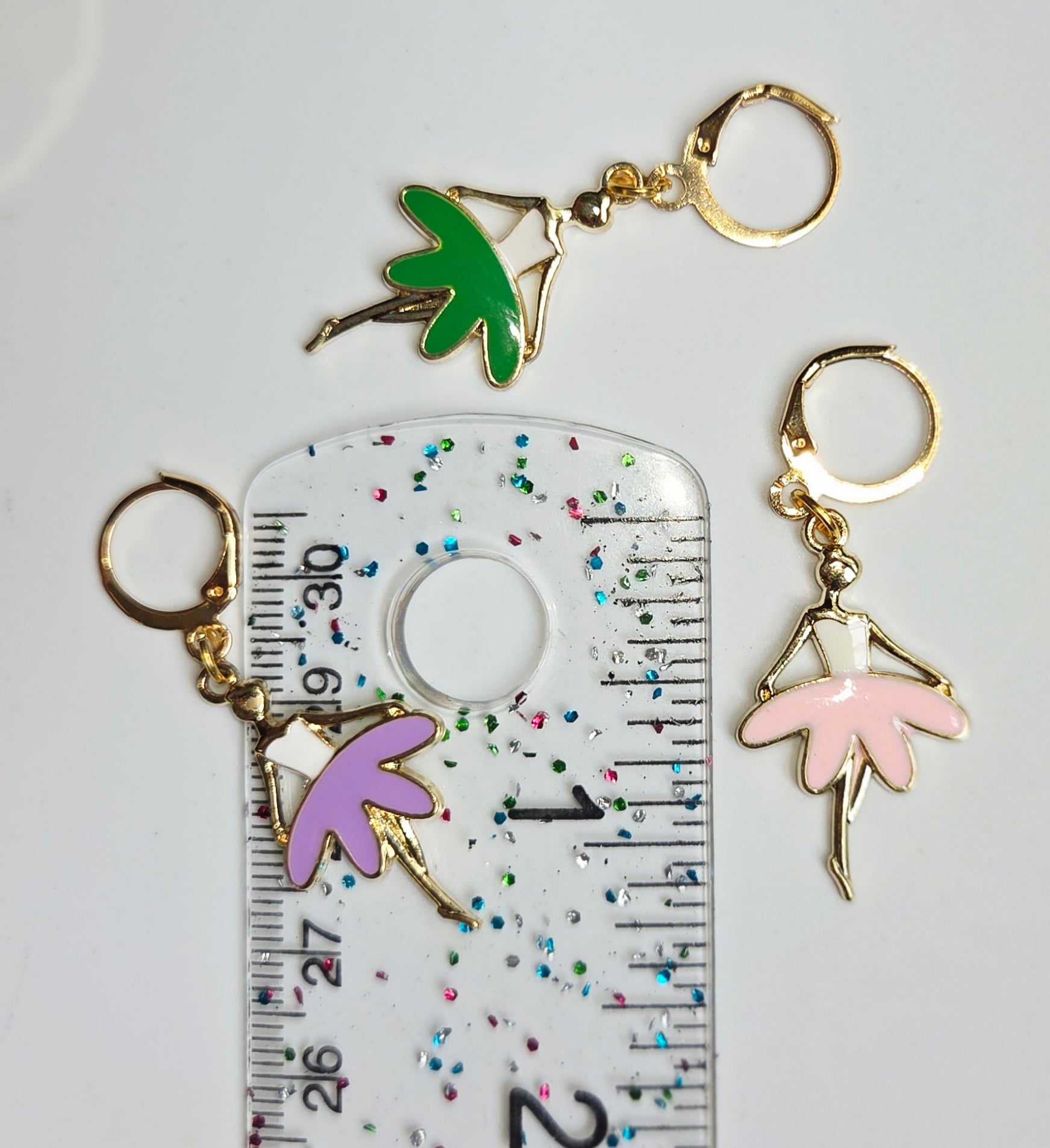 Ballerina Stitch Markers