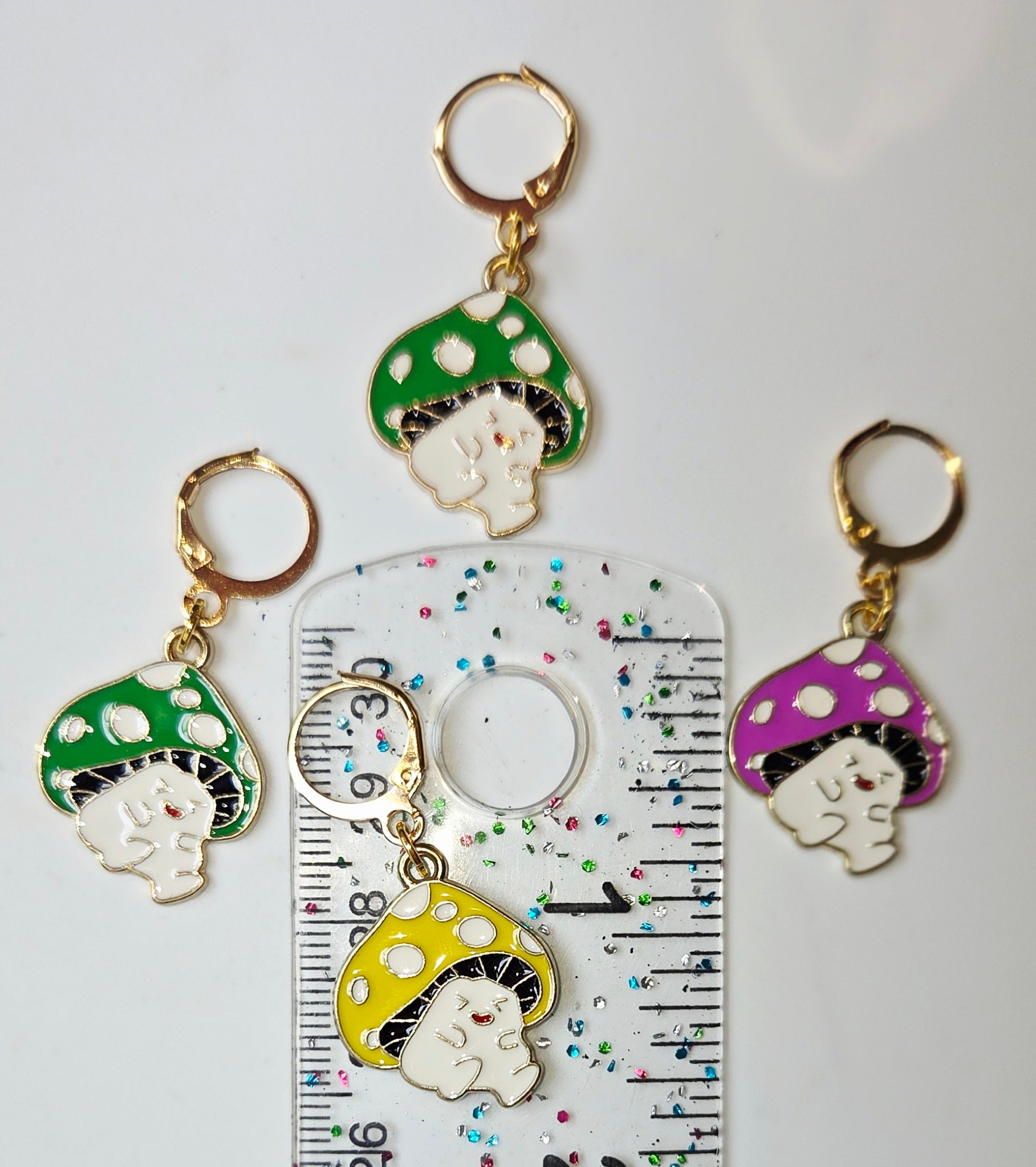 Mushroom Boy Stitch Markers