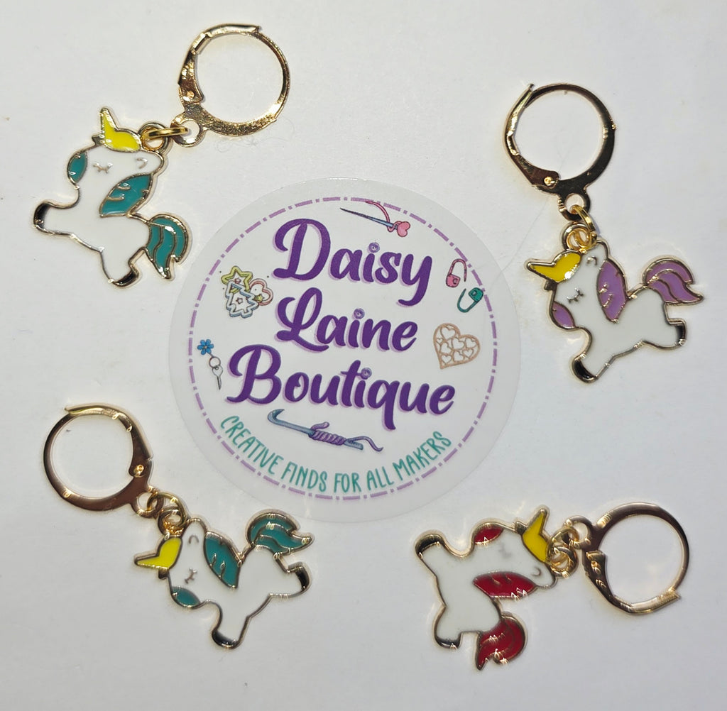Unicorn Cute Stitch Markers