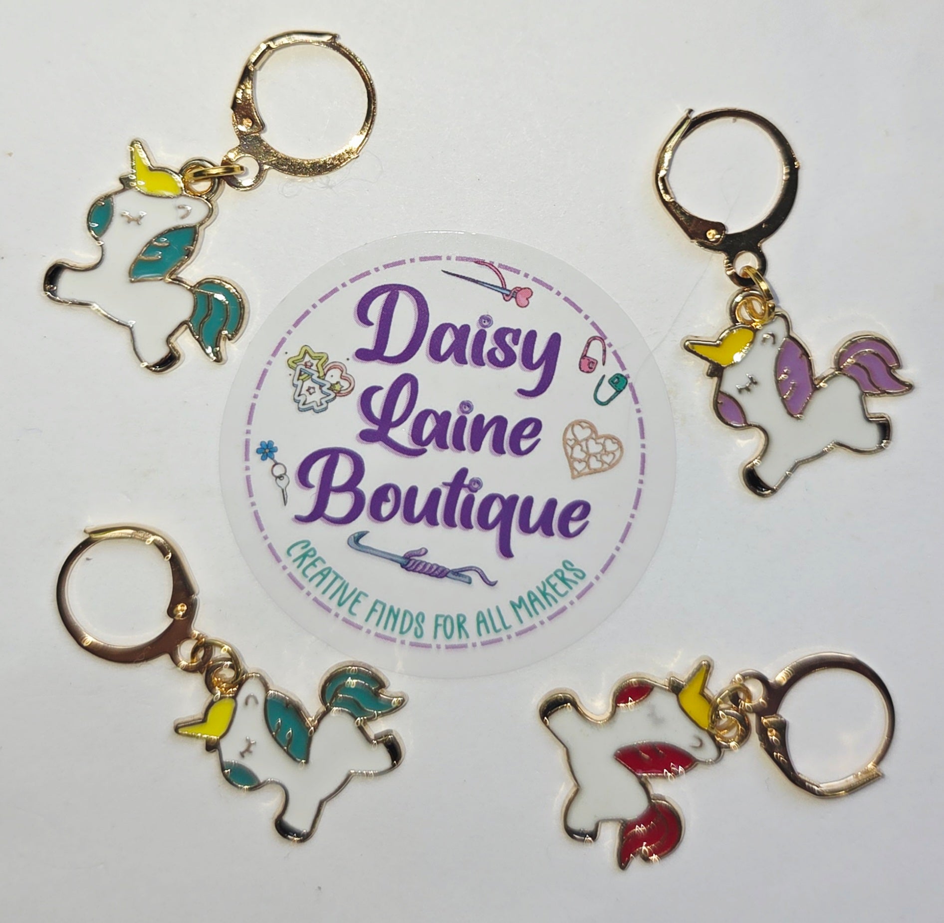 Unicorn Cute Stitch Markers