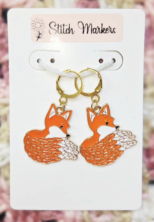 Fox Stitch Markers