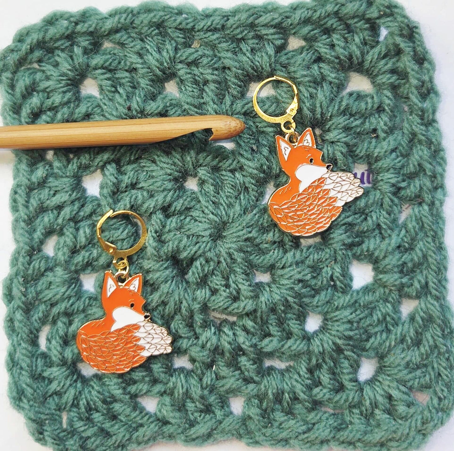 Fox Stitch Markers